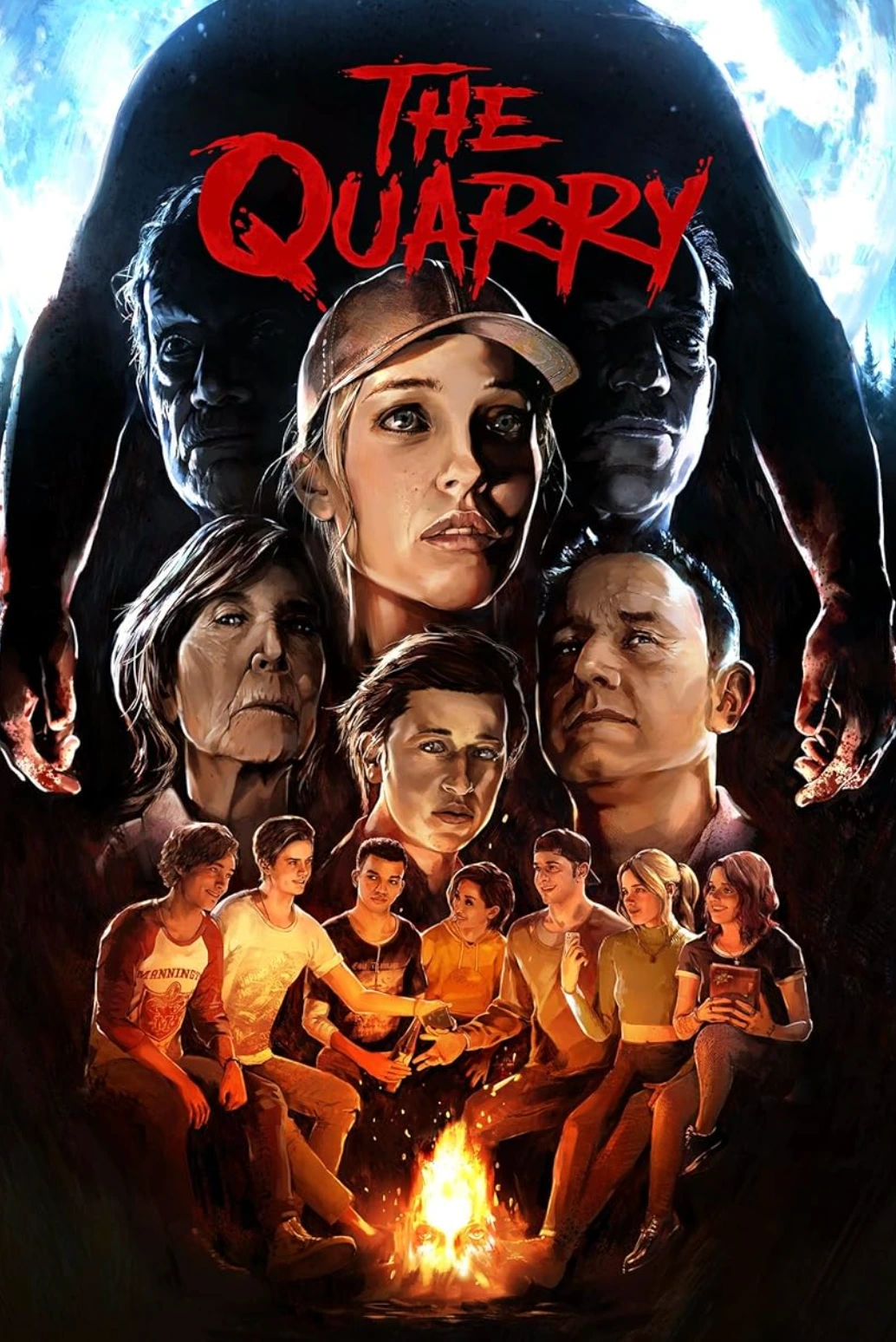 A video game poster of The Quarry