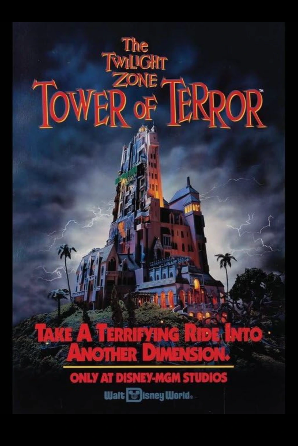 A movie poster of Tower of Terror